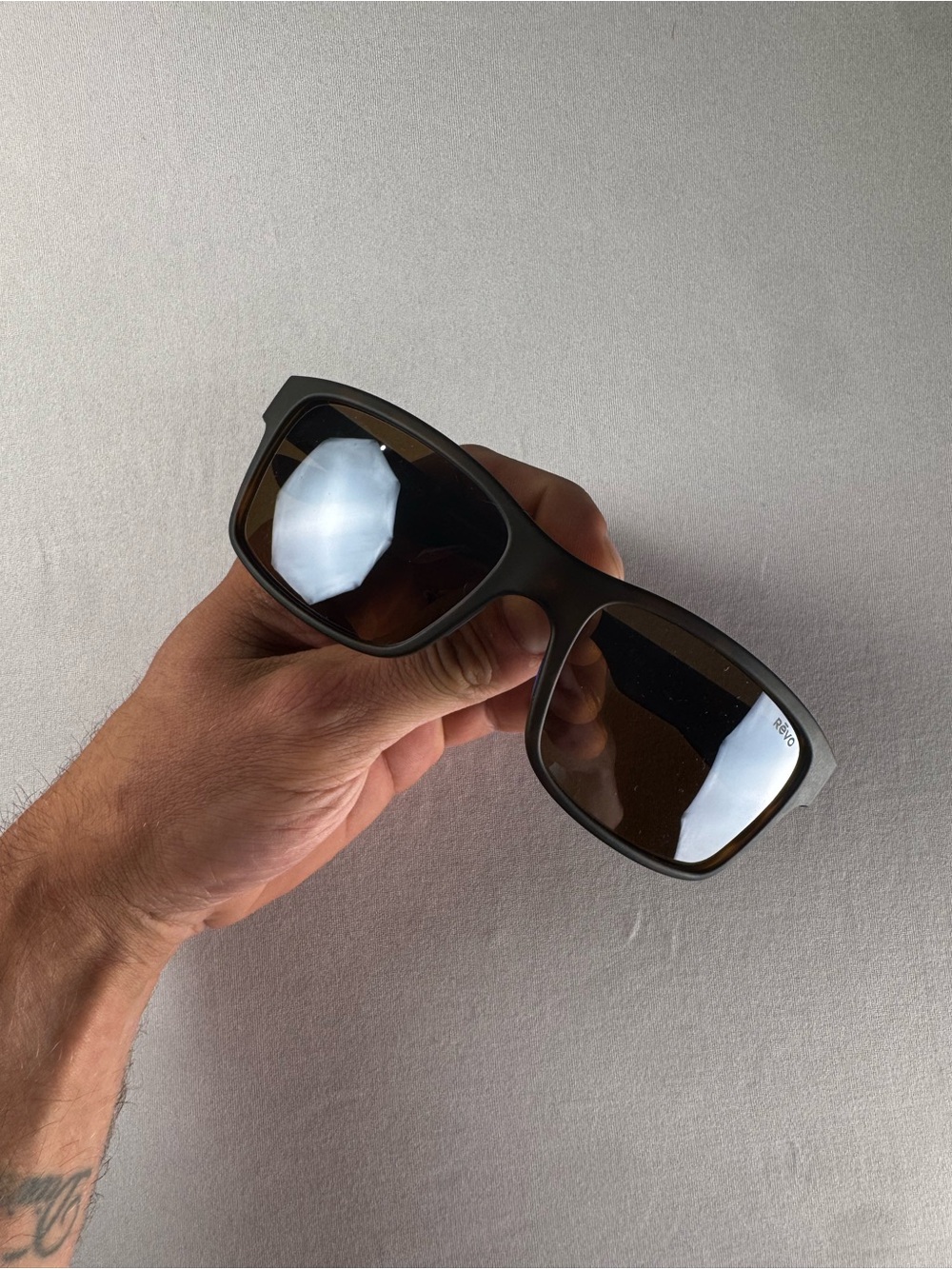 NEW* REVO CRAWLER Tortoise Matte POLARIZED Brown Terra Len Sunglass 1027 02 BR - Picture 5 of 5